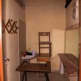 L'interno di uno dei camerini